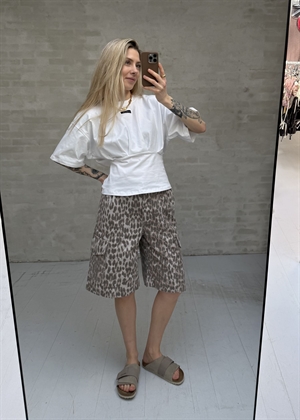 Romie pleat tee Hvid HAUTE L\'AMITIÈ
